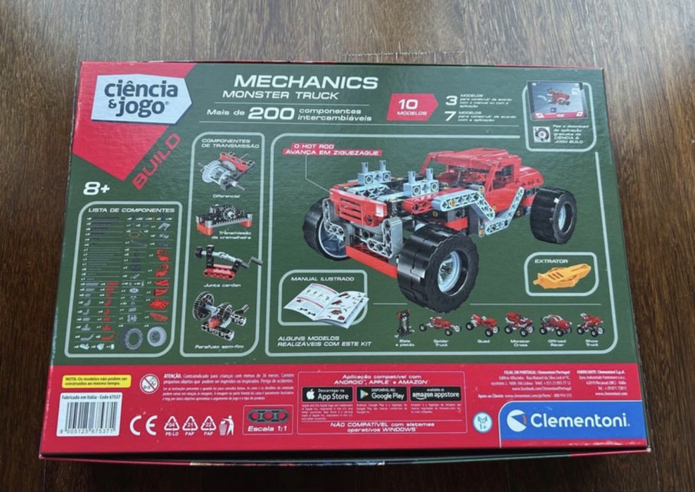 Mechanics monster truck clementoni
