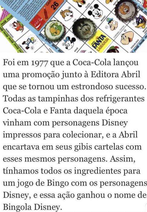 Caricas antigas Disney