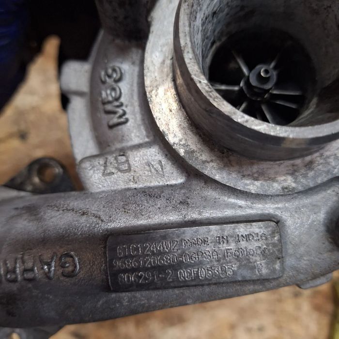 Turbo usado GTC1244VZ - 9686120680 PEUGEOT 308 1.6 HDI 112CV 8V 5008