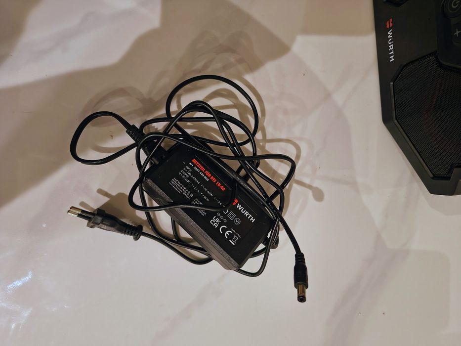 Radio budowlane - głośnik Wurth, Bluetooth, USB