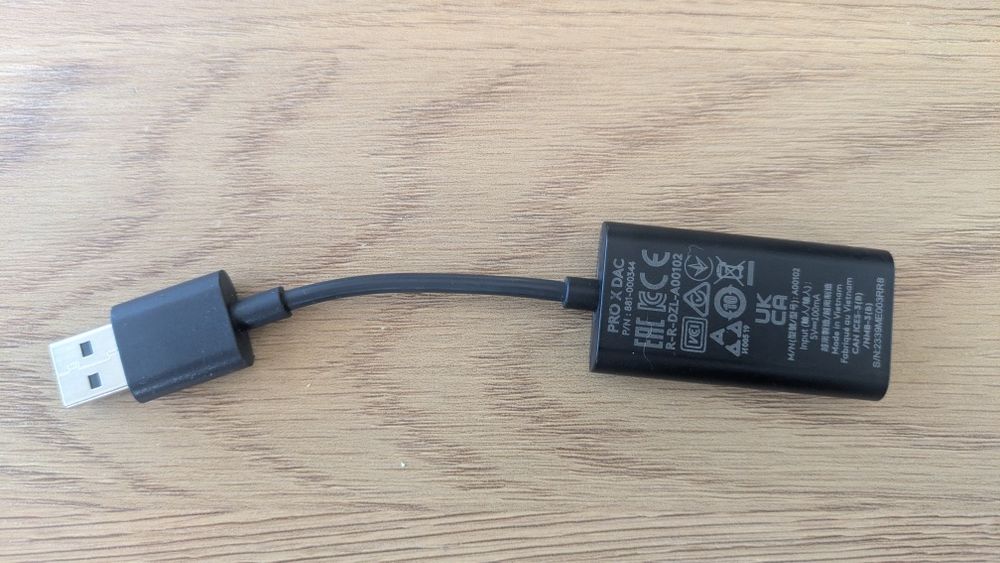 Logitech PRO X USB DAC – karta dźwiękowa USB do słuchawek