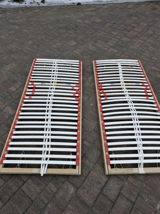 Stelaże plus materace do łożka 90x200  180x200  regulowane