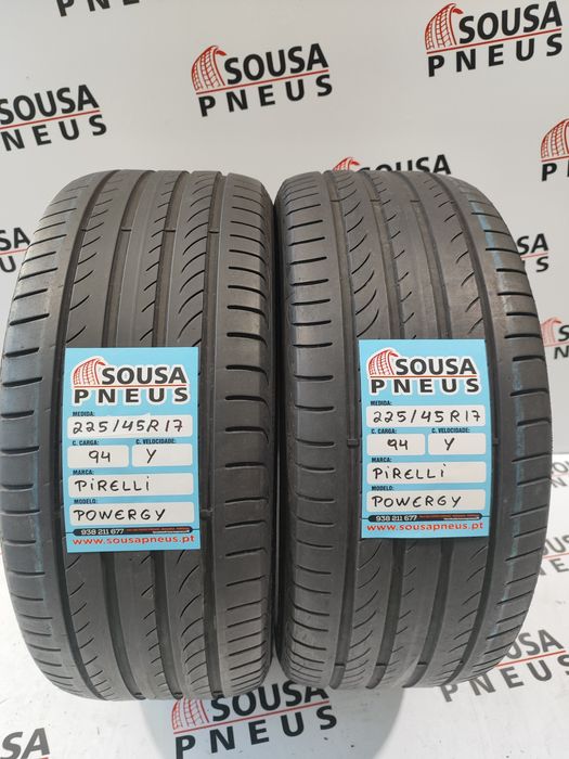 2 pneus semi novos 225-45R17 Pirelli - Oferta dos Portes