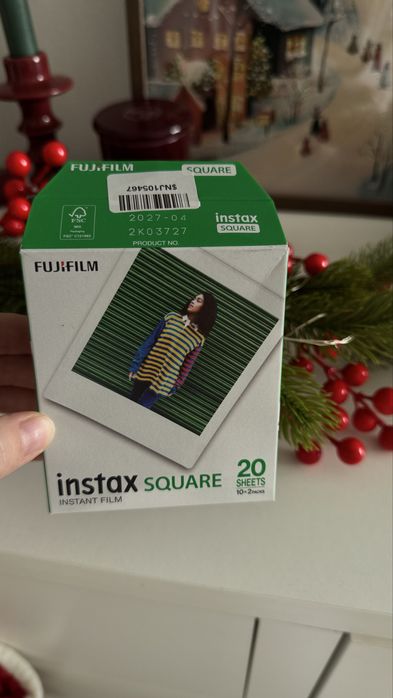 Картриджі фотобумага для фотоапарата Fujifilm Instax Square Film EU
