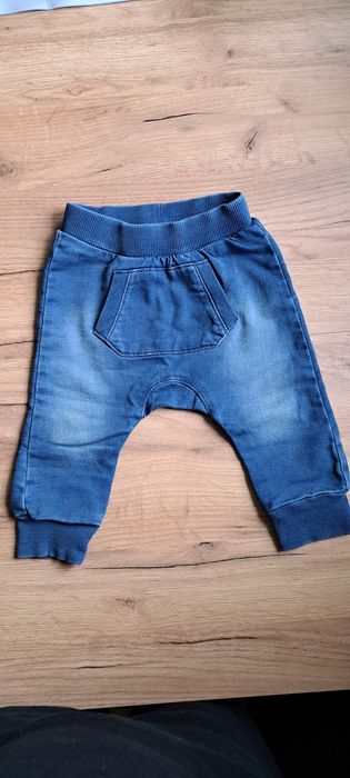 Spodenki jeansowe niemowlęce