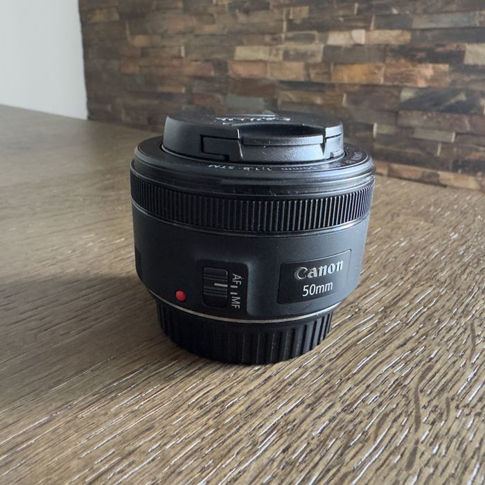 Objetiva CANON RD 50 MM 1.8 STM