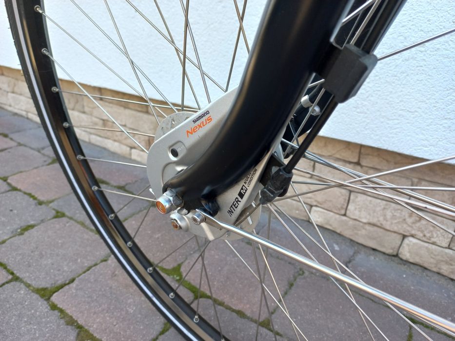 ** GAZELLE ORANGE C7 plus * BARDZO ładny*** czarny ^ koła28* holenders