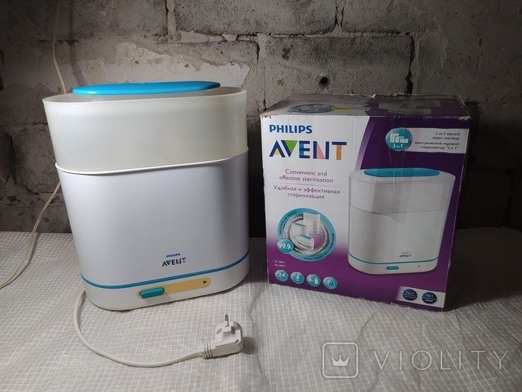 Электрический паровой стерилизатор Philips Avent SCF/03/AJ