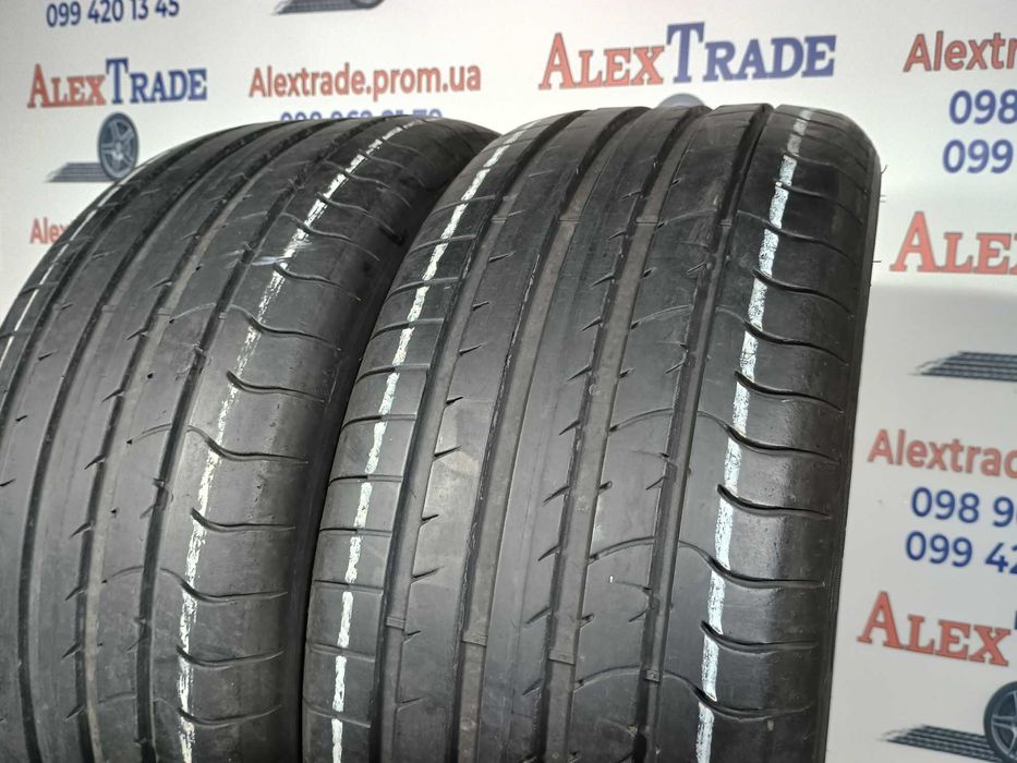 2шт 235/45 R17 Sava Intensa UHP 2 літні шини вживані, протектор 6мм