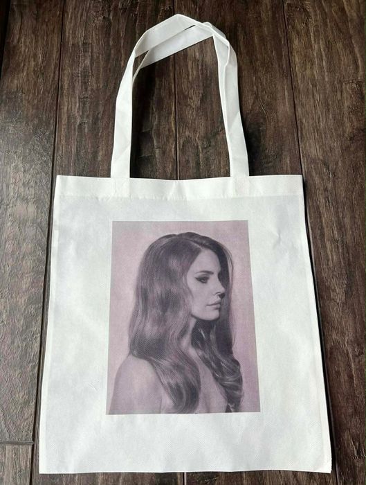 Torebka torba tote bag materiał non woven lana del rey