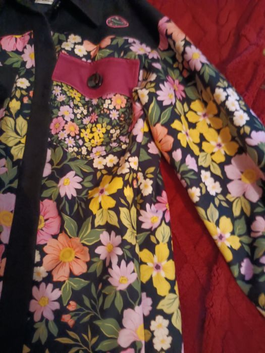 Kurtka koszulowa naoko kwiaty