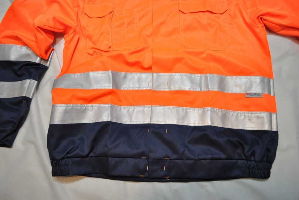 KRYSTIAN 4XL męska kurtka jak koszula odblaski workwear sz2v2  TOCSAM