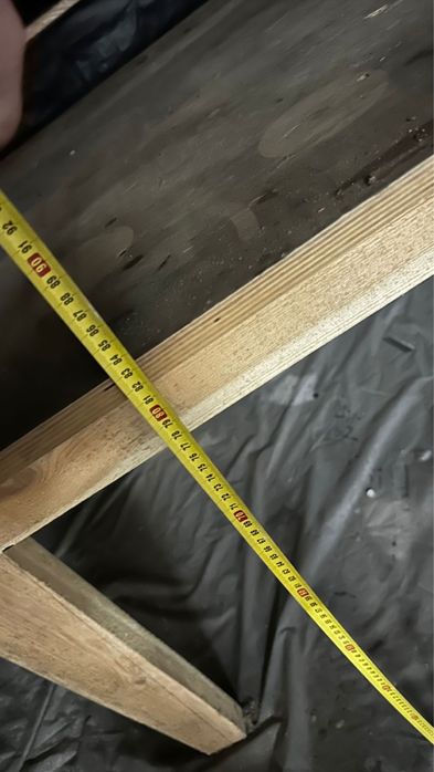 Стіл фанерний саморобний 2,5 м*1,25 м товщина 18см настільний теніс