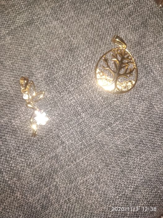 Кулоны медицинское золото