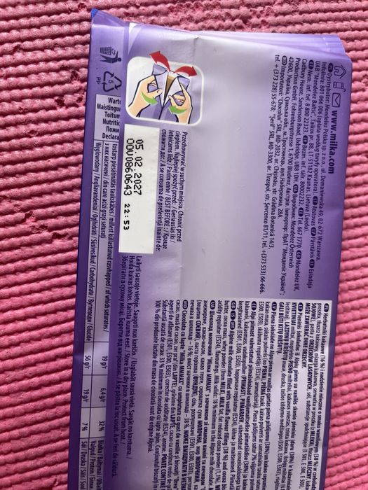 Czekolada milka oreo duza mleczna