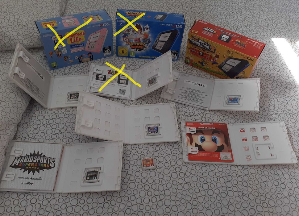 Pack de Consolas e Jogos Nintendo 2DS