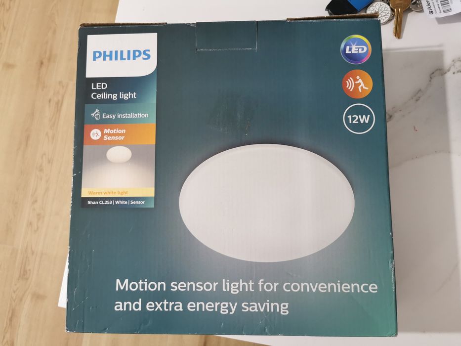 Philips lampa LED 1150 lumen czujnik ruchu