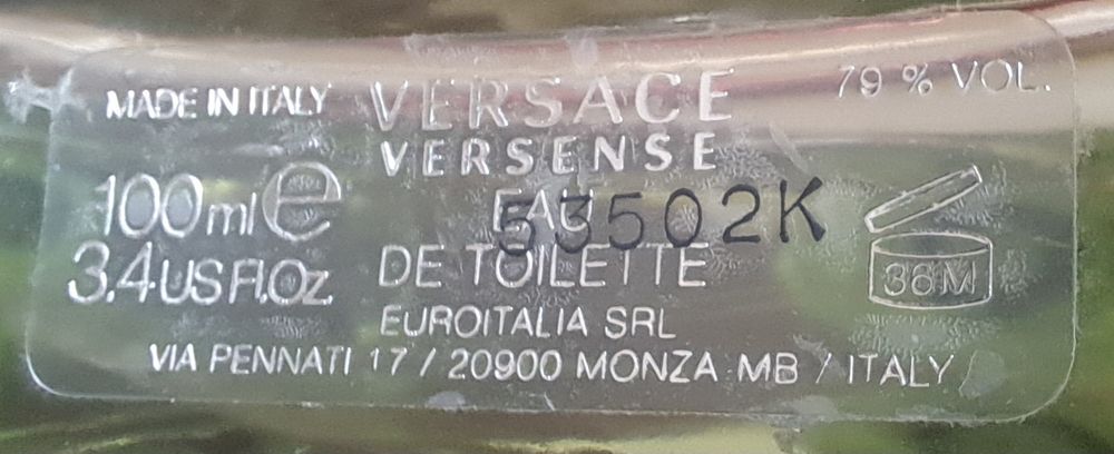 Perfumy Versace Versense (100 ml)