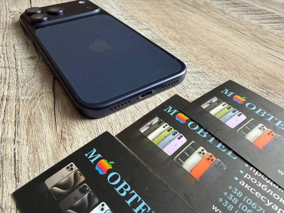 iphone 17 pro max 256gb  deep blue e sim айфон акб 100%