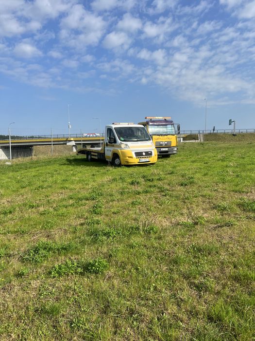 Autolaweta holowanie 7t transport traktor koparka itp