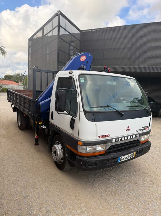 Mitsubishi canter grua Pm e tribasculante 7.5T