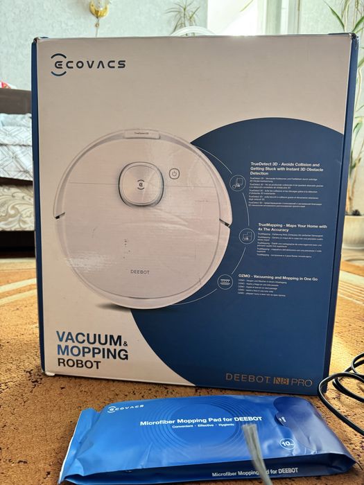 Робот пылесос моющий ecovacs deebot n8 pro