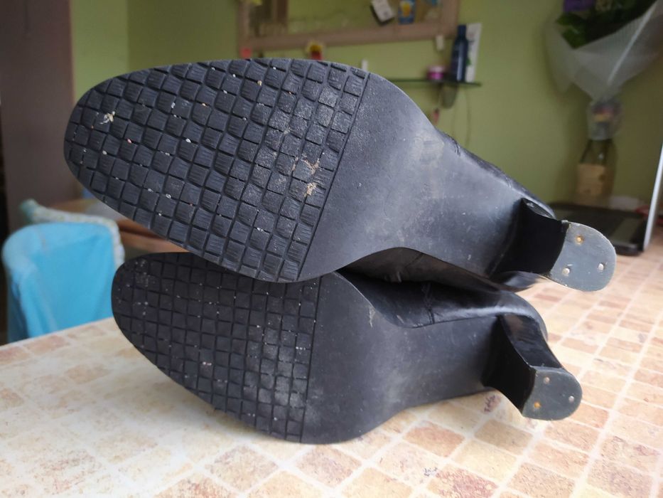 Женские сапоги кожа осень весна размер 40