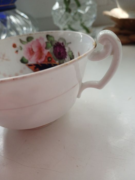 Английский форфор. Чайная пара