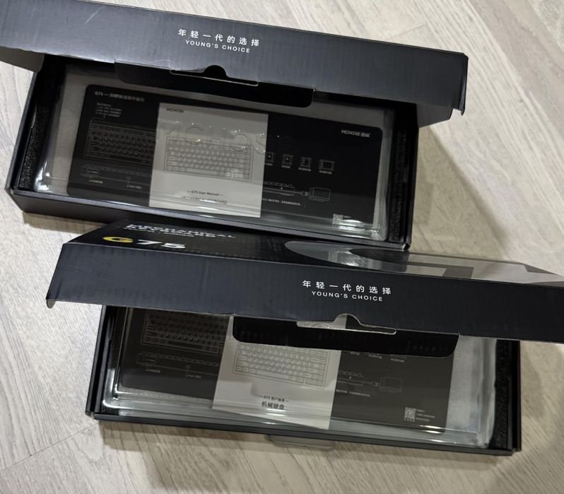 Mchose G75 PRO - Безпроводная игровая механическая клавиатура