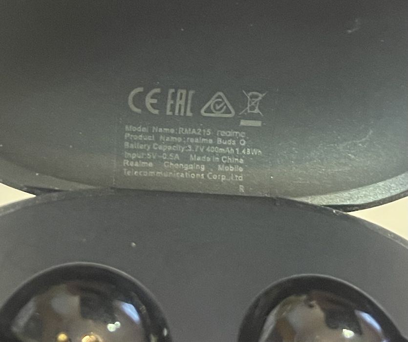 Кейс для наушников Realme RMA201-M, RMA215, Air Buds 5.0