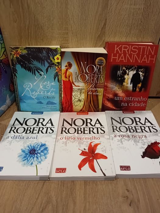 Livros Nora Roberts, Kristin Hannah, Sylvia Day,  etc...