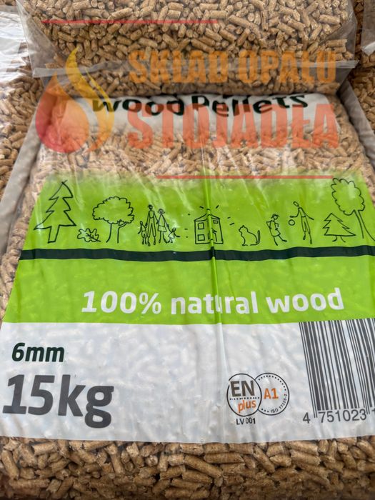 Pellet AKZ Premium Sosnowy En Plus A1 Super Jakość