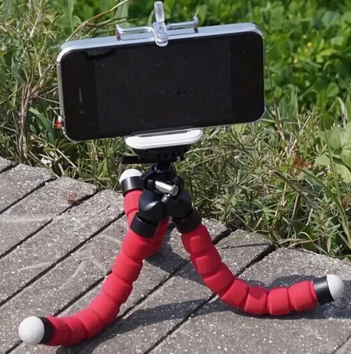 Suporte tripé para telemóvel