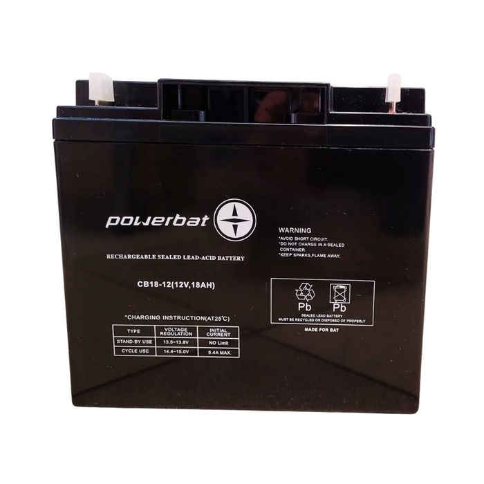 Akumulator żelowy POWERBAT 12V 18Ah