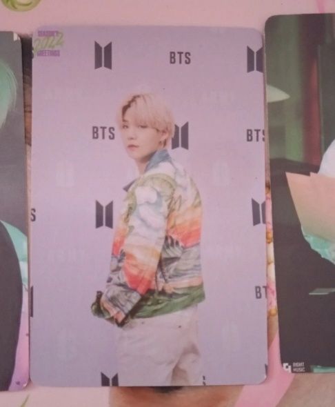 Karty lomo suga bts