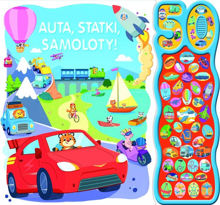 50 dźwięków. Auta, statki, samoloty!. Nowy Produkt