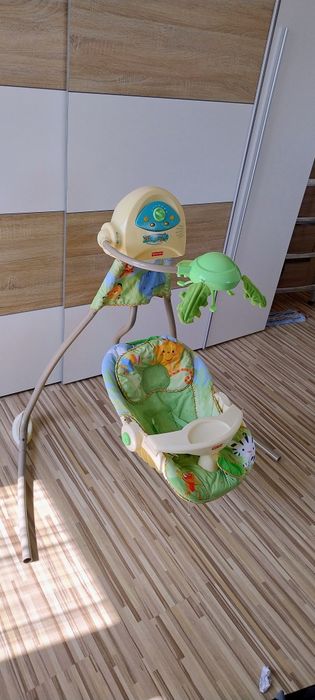 Huśtawka bujak Fisher-Price na baterie