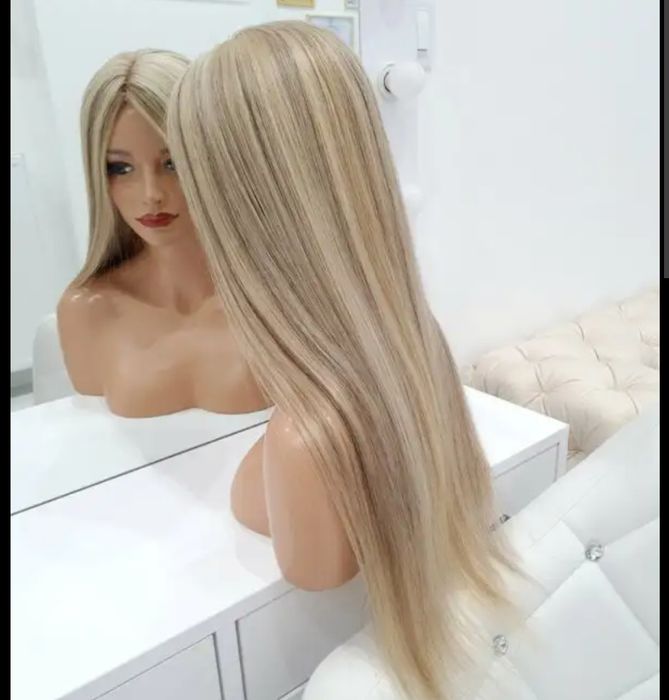 Peruka blond pasemka darmowa dostawa