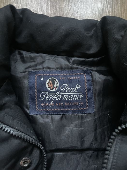 Peak Performance bezrękawnik puchowy kamizelka czarna S męska damska
