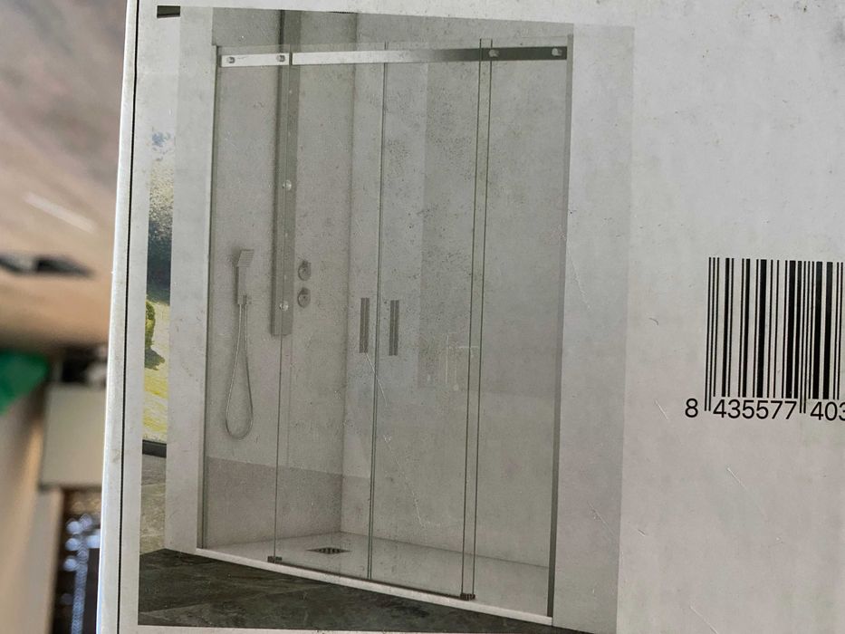 Resguardo de duche minimalista NOVO em caixa