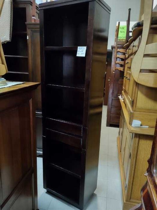 Biblioteczka słupek drewniana dębowa kolonialna lite drewno FV DOWÓZ