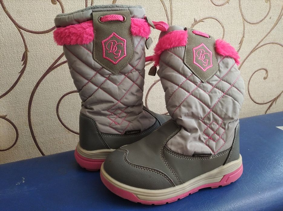 Зимние сапожки на девочки BG