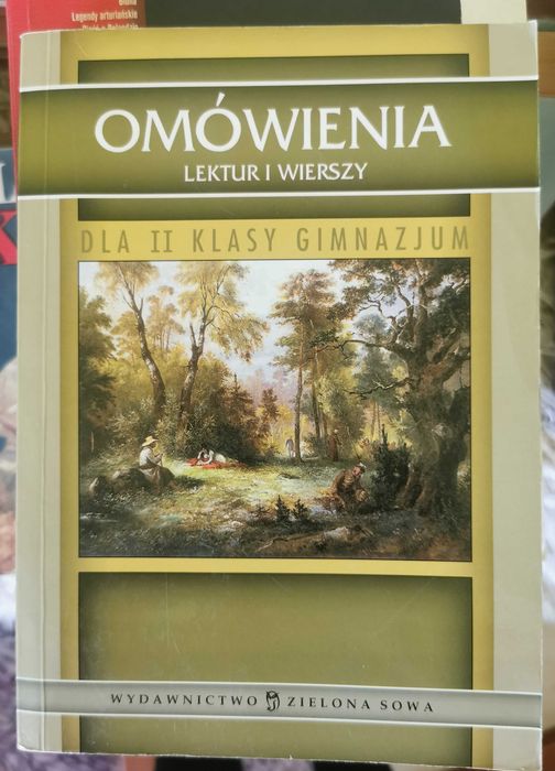 Omówienia lektur i wierszy dla gimnazjum