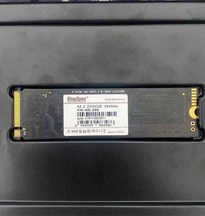 Ssd nvme kingspec 256gb