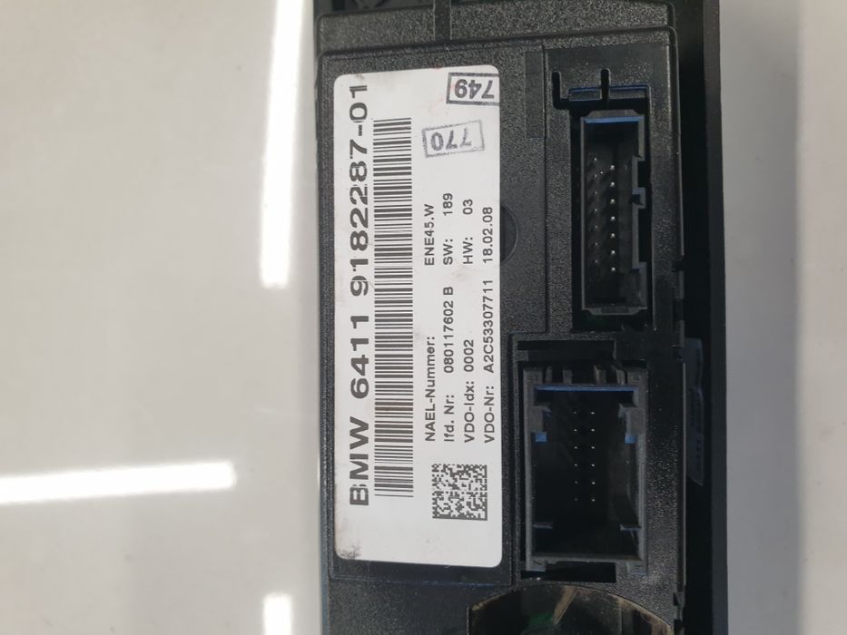 Bmw e81 e87 e90 e91 e92 e93 Panel Klimatyzacji Bmw Części