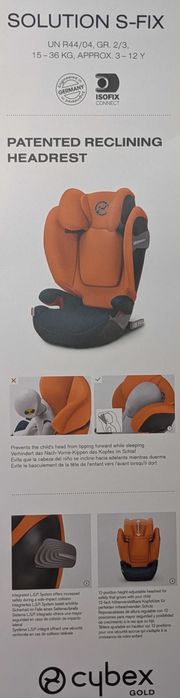 Cadeira auto Cybex grupo 2/3