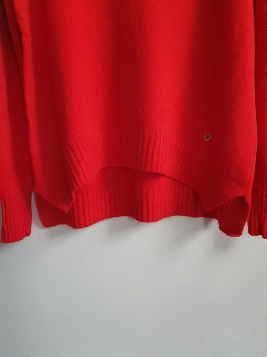 Czerwony sweter 8171 sm - Szybka Wysyłka