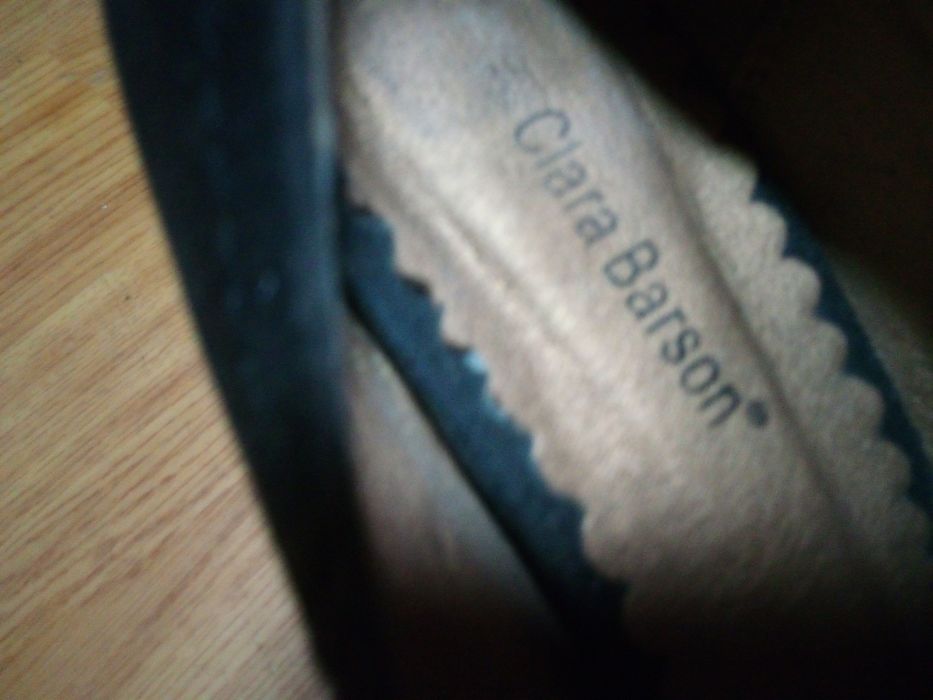 26*CLARA BARSON pantofle damskie rozmiar 39