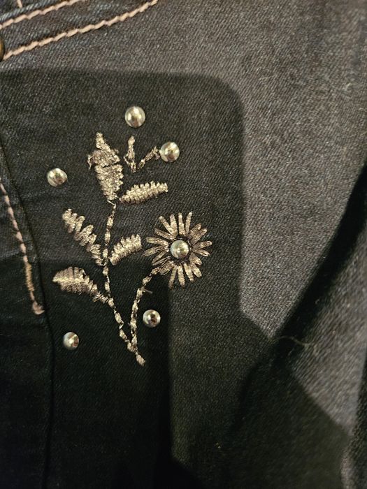 Spodnie jeansy dla dziewczynki toughskins 4 åns