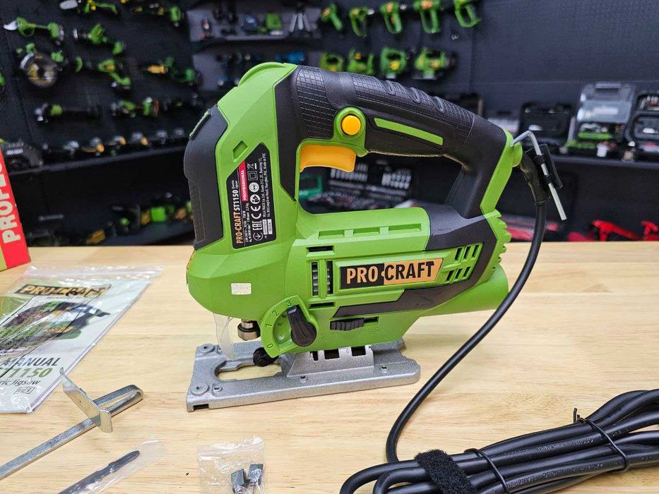 Лобзик Электролобзик ProCraft ST1150 Лазер Подсветка Медная Обмотка